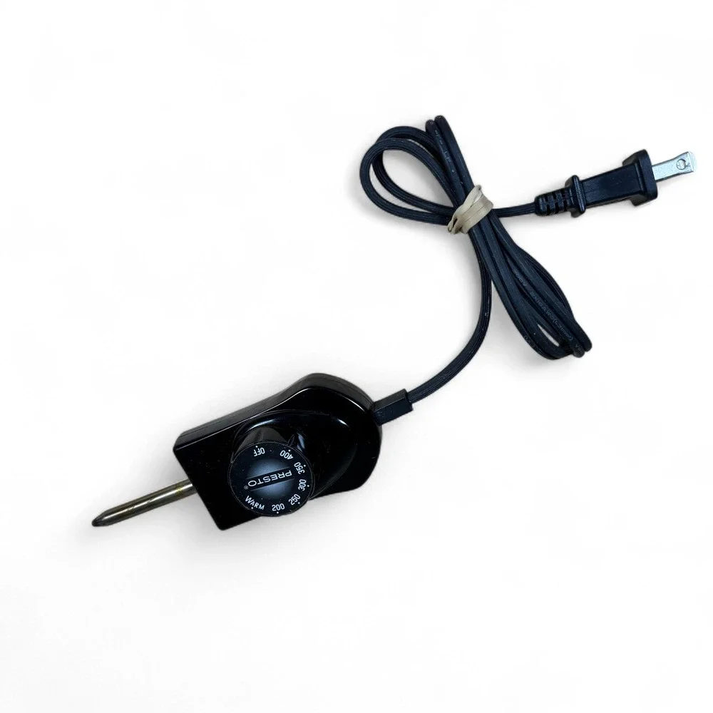 Presto 0690005 Electric‎ Skillet Heat Control Power Cord Probe Plug